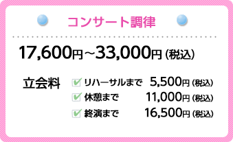 コンサート調律